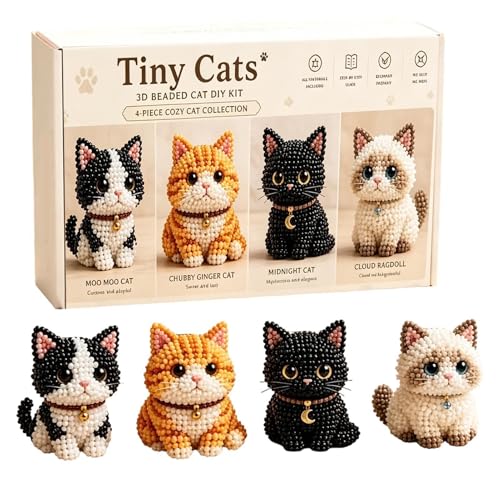 Juego de joyas de 25 piezas con cuentas de animales 3D y bonitas figuras