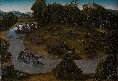 Tableau Sainte-Hélène Lucas Cranach l'Ancien - Impression d'art mural 60x90cm