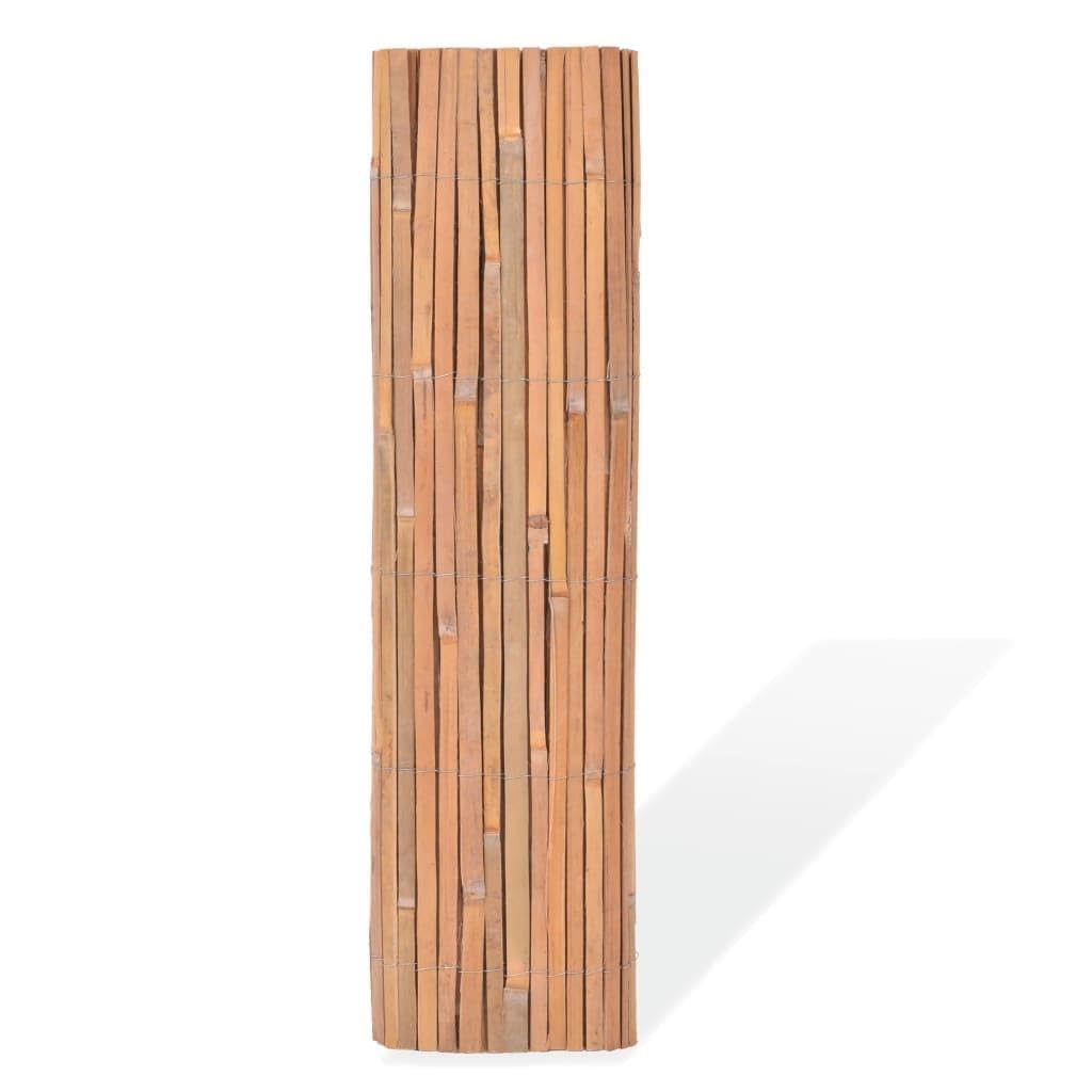 Set di 2 Recinzioni in Bambù Cannicciato Frangivista 100x400cm | Rotoli frangivista ideali per creare ombra e privacy in giardino, sul patio o per decorare tiki bar esterni.