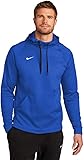 Nike Mens Therma Pullover Hoodie (US, Alpha, Large, Regular, Regular, Royal)