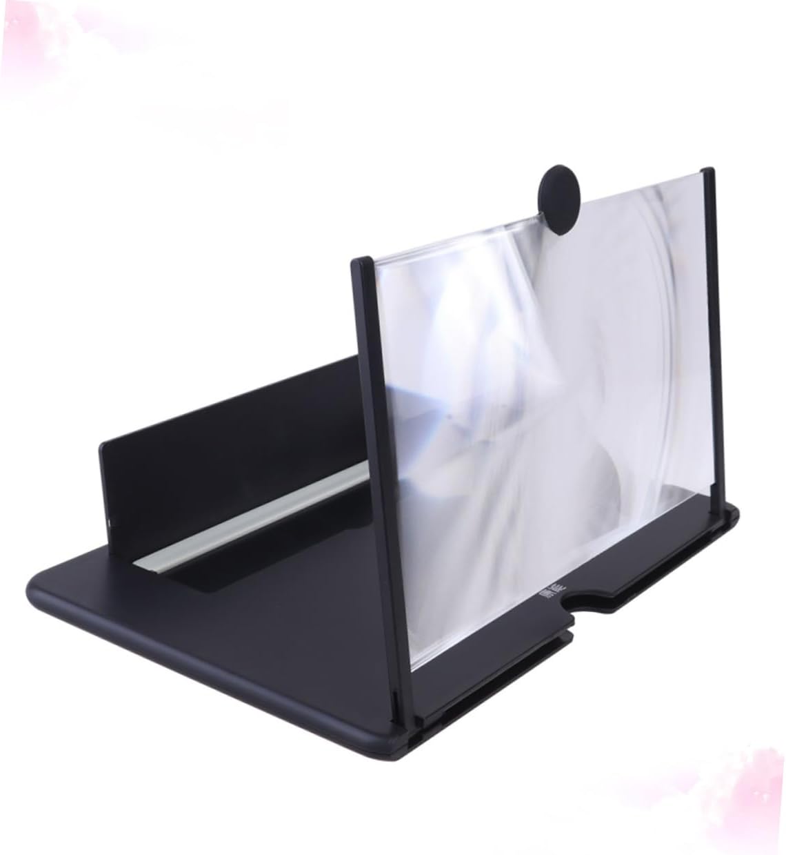 Mobile Phone Amplifier Stand Phone Screen Magnifier for 3D Video Clearer Viewing Senior Boys and Girls Friendly Random Color