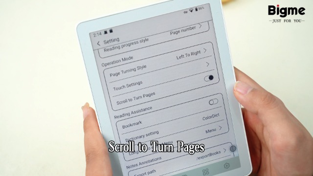 Amazon.com: Bigme B6 Color Ebook Reader, 6 Inch e-Paper Tablet