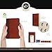 KJV Holy Bible, Giant Print Standard Size Faux Leather Red Letter Edition - Thumb Index & Ribbon Marker, King James Version, Brown Two-tone (KJV Standard GP Editions)