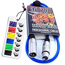 ★ MAKING YOUR SIGNAL CLEANER ★ High quality 3 pin XLR connector plugs and Noiseless, Oxygen-Free Copper Wire ensure that your signal is as clear as it possibly can be over any length. ★ EXTRA STRONG ★ Each XLR Plug is made completely of metal, which ...