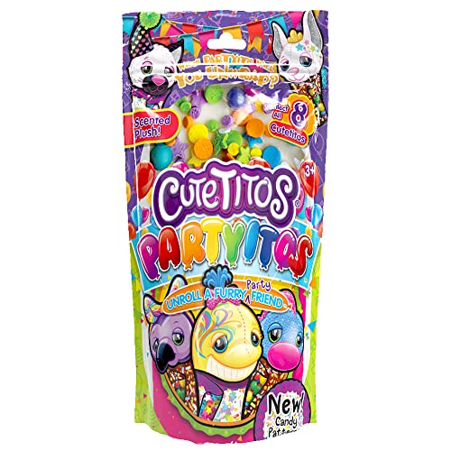 Cutetitos Scented Partyitos - Surprise Stuffed Animals - Party Favors - Collectible Party-Themed Plush Animals - One #TOP1
