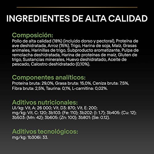 Croquettes pour Chiot de grande taille morphotype robuste Poulet PURINA PRO PLAN Healthy Start - 8