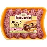 Johnsonville Brats Beer Pork Bratwurst Links, 19 oz (5 Count) Refrigerated