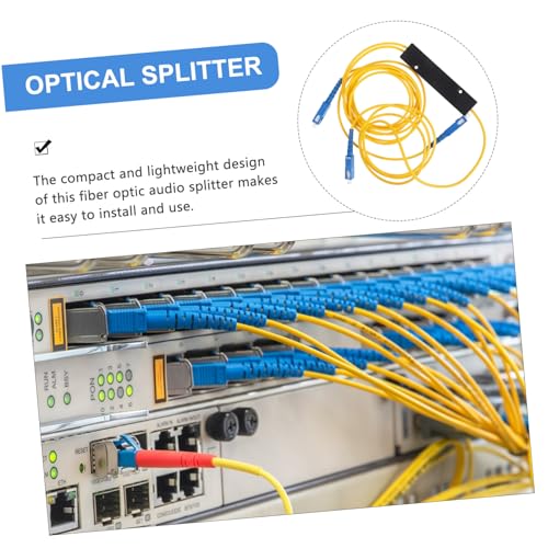 Divisor óptico para TV digital con material resistente Uonlytech 7