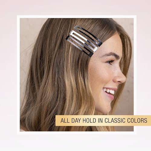 Conair 3717601A048 Scunci By Conair No-Slip Grip Stay Tight Barrettes - Hair Barrettes thumb #2