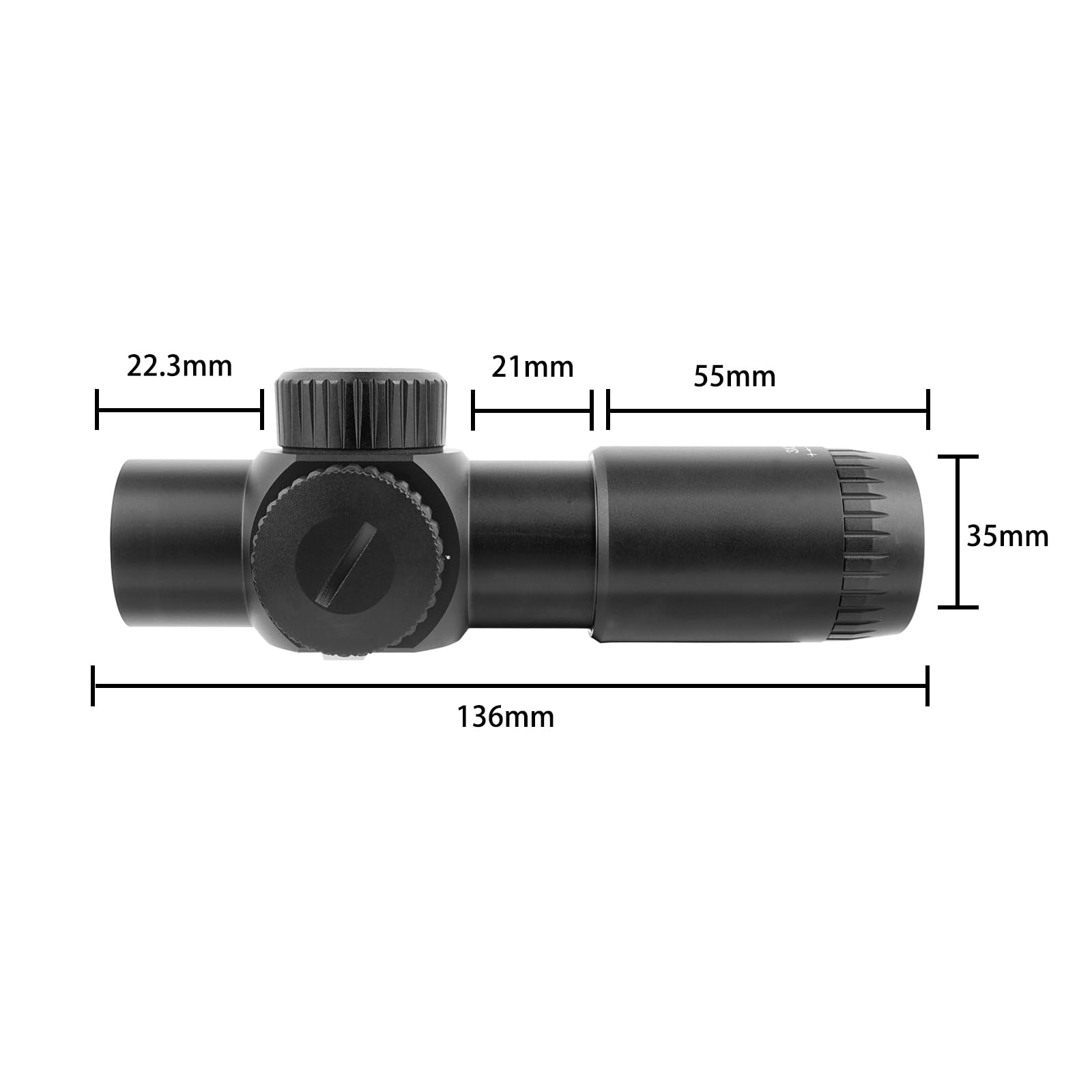 Amazon.co.jp: SKEERY 3x28IRライフルスコープ 3倍固定倍率照準器