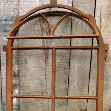 Stalraam gietijzer enkel glas model 8 opengaand maat 67x93.5 cm