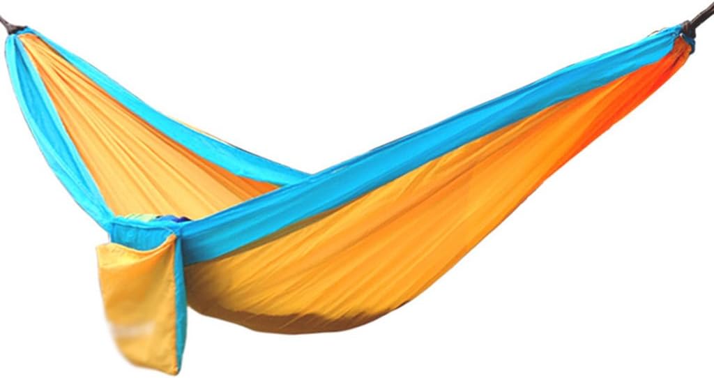 DFHHG@ Hammock, parachute cloth hammock camping student dormitory bedroom swing indoor hanging chair (Color : #1)