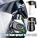 Electric Foam Sprayer with USB Rechargeable, 2L Car Foam Sprayer, One-Click Spraying Battery Powered Foam Sprayer for Car Wash, Automatically Pressurize, for Car and Garden Effortless Car Wash Kit