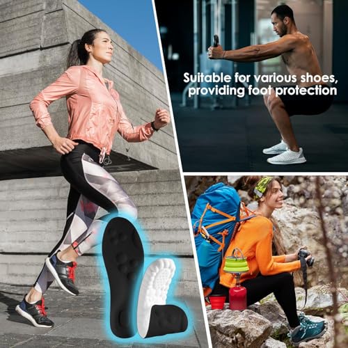 Image of Orders My 4D Cloud Steppers Insoles for Men and Women - Shock Absorption Inserts, Soft Anti-Fatigue, Relieve Foot Pain, Memory Foam Insoles for Shoes, Boots & Sneakers Placed Recently by Me
