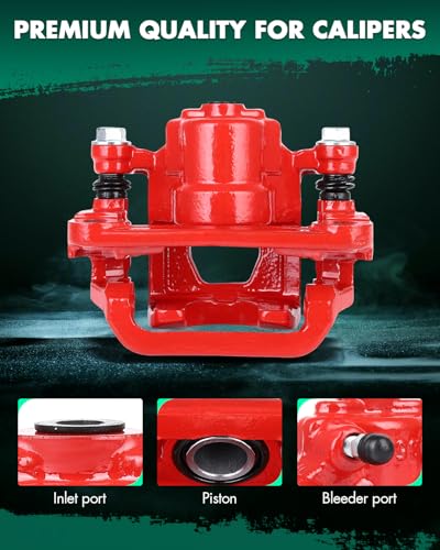 Image of SCITOO 19-B2780A Disc Brake Caliper Assembly with Bracket Fit For Nissan For Altima 2002-2006 201-2018,For Nissan For Maxima 2003-2007