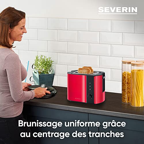 GRILLE PAIN SEVERIN AT2217 inox laqué double fente - vue 7