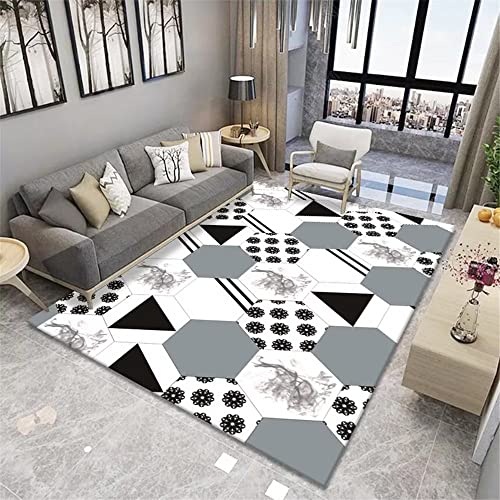 Tapis de salon doux 120x180 cm pour coin lecture et chambre enfant