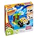 Mega Bloks Blaze Stripes Jungle Stunt Vehicle