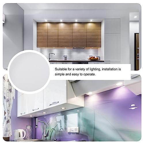 Image of Lamp Shade Diffuser 7.48In Anti-Glare Spotlight Light Cover for Ceiling Led Lights Replacement Ceiling Light Cover for Living Room Bedroom Study