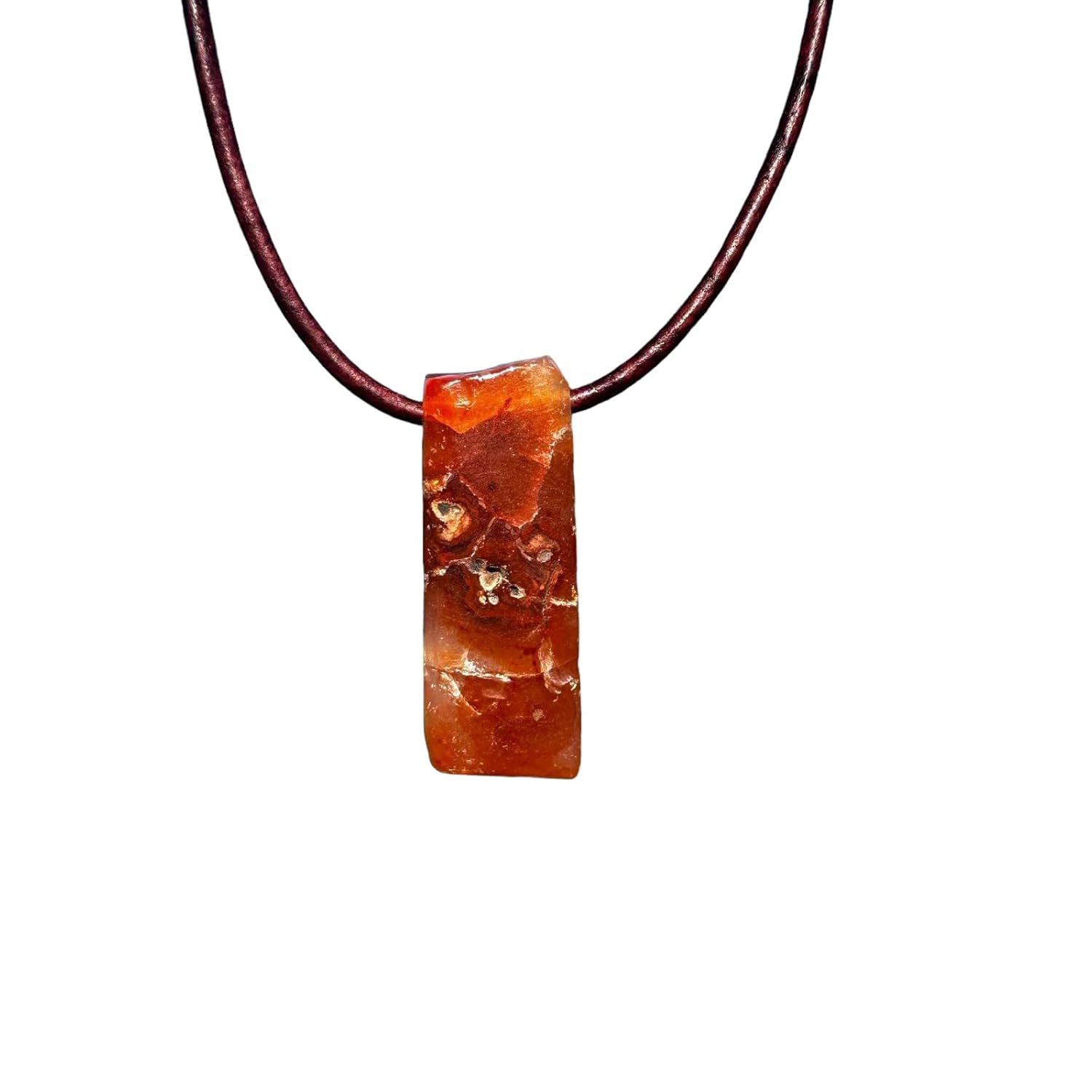 Carnelian Raw Crystal Necklace Women Healing Jordan Ubuy