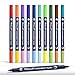 Pelikan Colorella Duo Fasermaler 10er Pack Dual-Tip Malstifte mit feiner & konischer Spitze, auswaschbare Tinte auf Wasserbasis