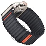 Suitisbest Sport Band Compatible for Apple Watch Ultra 3/2/1 Straps 49mm 46mm 45mm 44mm 42mm 40mm 41mm 38mm Men, Stretchy Nylon Loop with S-Hook for iWatch SE3 Series 11 10 9 8 7 6 5 4