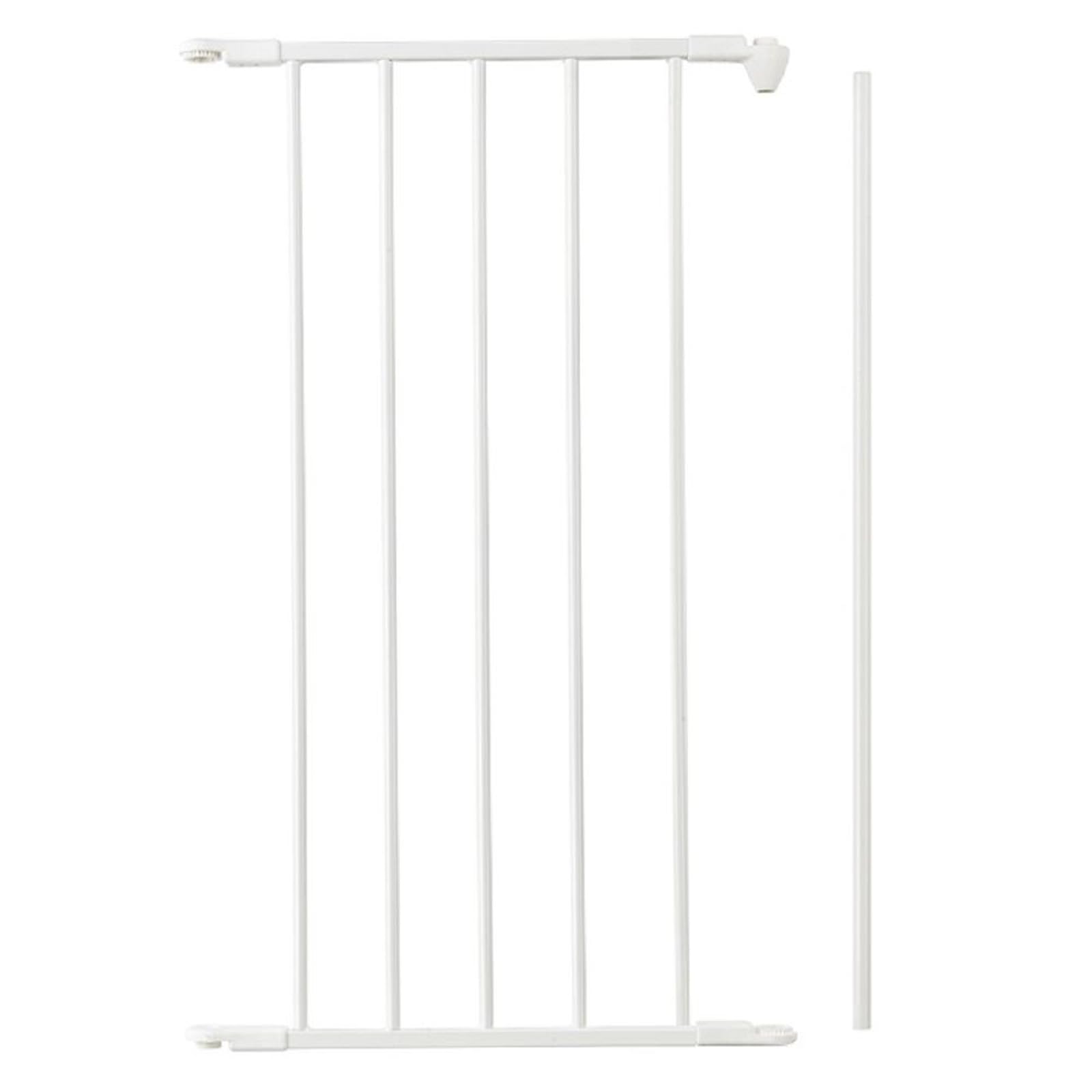Safetots White Multi Panel Fire Surround, Extension Panel, Metal, 46Cm, Extension For Child And Pet Fire Safety Barrier And Fire Guard