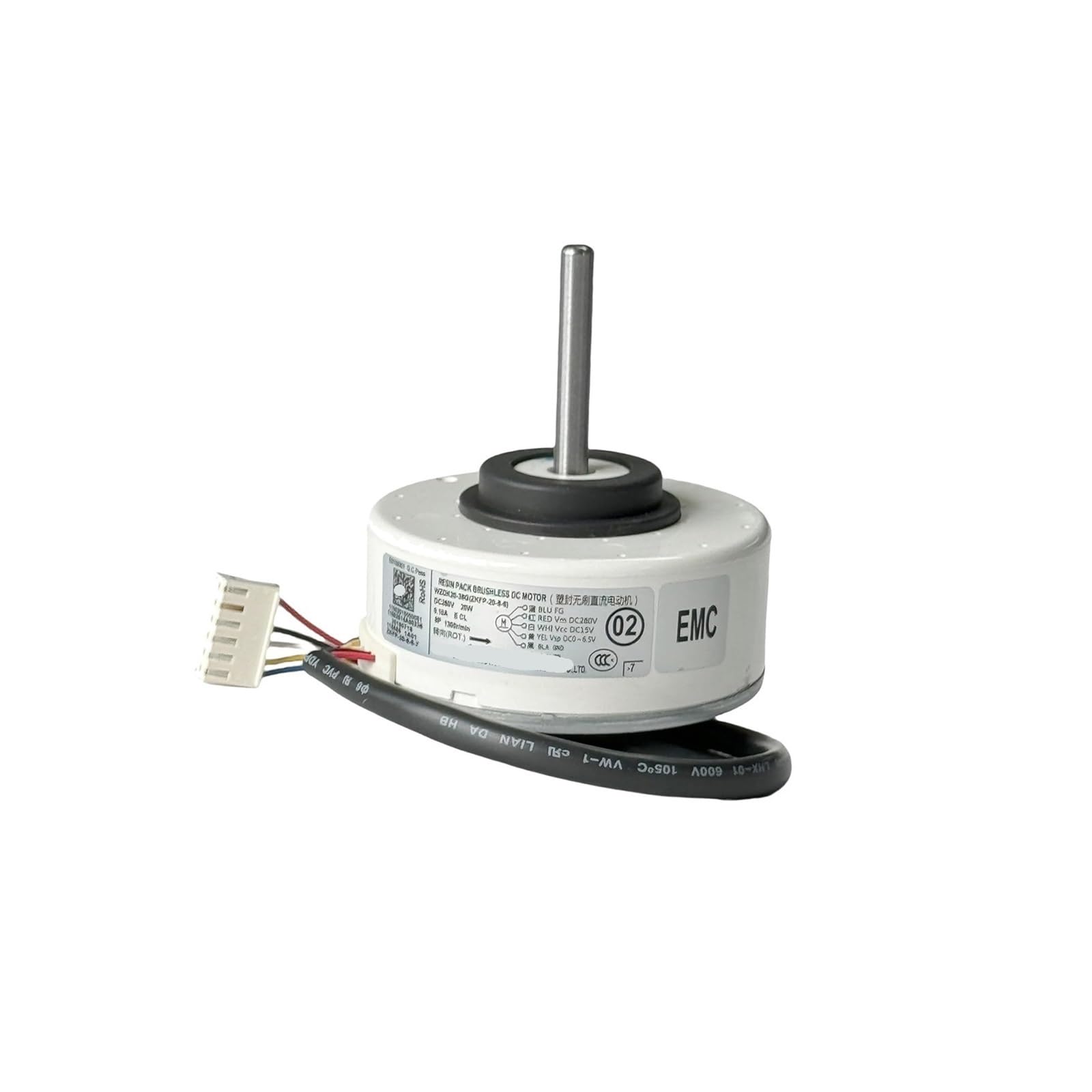 2x Klimaanlagenmotor WZDK20-38G ZKFP-20-8-6 DC Bürstenloser Lüftermotor, 20W Inverter Klimaanlage Bürstenloser DC-Motor