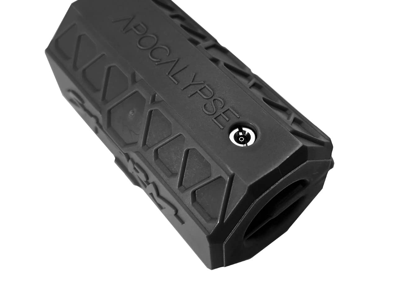 ASG Black Storm Apocalypse CO2 Powered BB Impact Shower for Airsoft - Powered with 155 BBS Capacity - Slim Profile - Ideal for Indoor & Outdoor Fields - Black