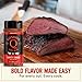 Kosmos Q Dirty Bird BBQ Dry Rub, Sweet and Spicy Seasoning with Brown Sugar, Red Pepper, Garlic & Paprika For Chicken Wings, Ribs, Pulled Pork, Dry Rub For Smoking & Grilling, 11 Oz Shaker Bottle