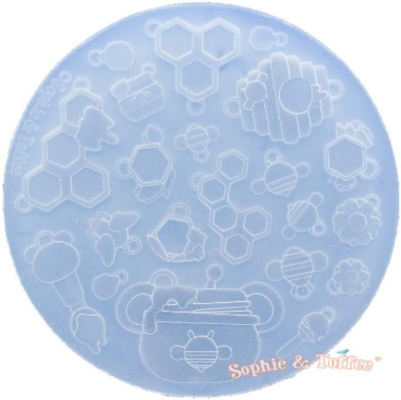 Molde de silicona para joyería de abeja  Suministro de resina  Joyería de resina  Molde de resina  Resina epoxi  Polímero de resina