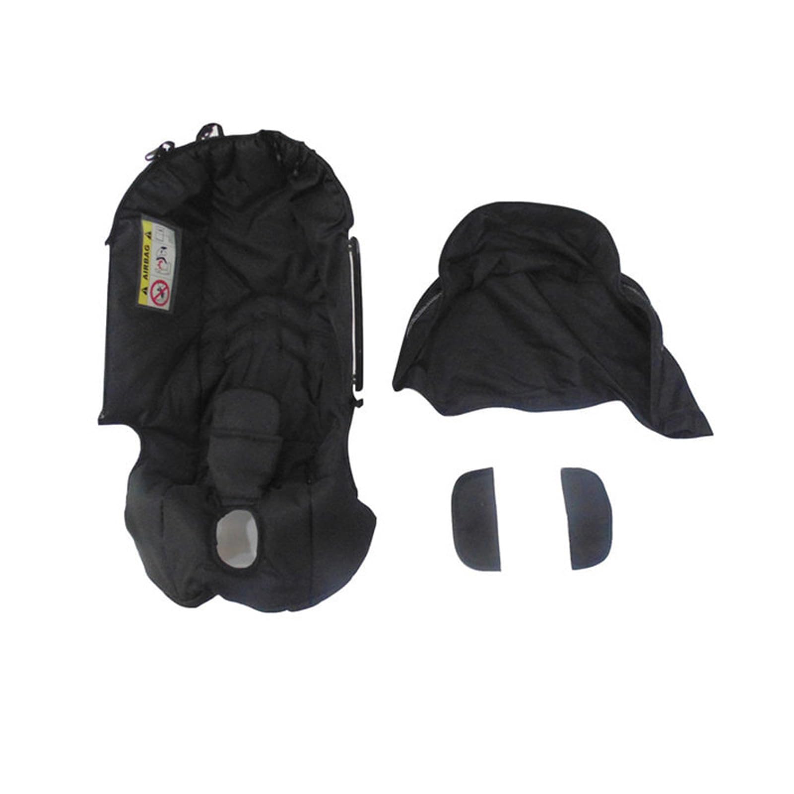 Coussin de poussette amovible chaud pour poussette par temps froid pour bébé tout-petit pour matelas de siège
