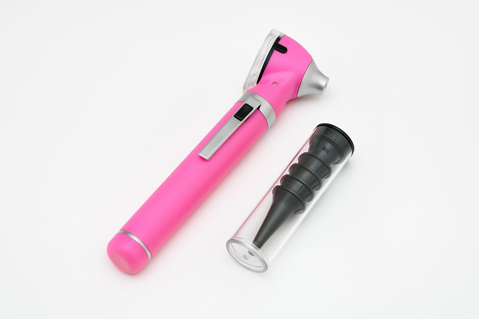 Fiber Optic MINI Otoscope Pink Color (Diagnostic Set) G.S Instruments — Amazon image 3