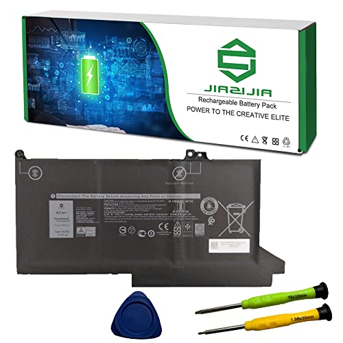 Image of 0G74G 02PFPW Laptop Battery Replacement for Dell Latitude 5300 5310 7300 7400 P97G P97G001 P97G002 P96G P96G002 P96G003 P99G P99G001 P100G P100G001 Series OG74G 2PFPW 11.4V 42Wh 3500mAh