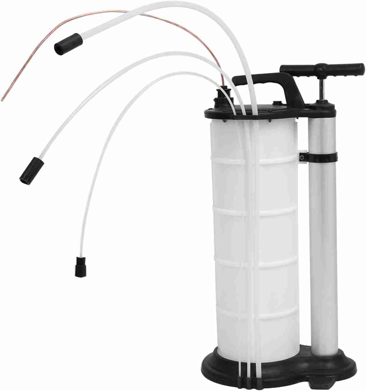 9 Liter Fluid Evacuator, Oil Fluid Extractor, Manual Oil Changer, Waste Oil Water Suction Extraction Pump