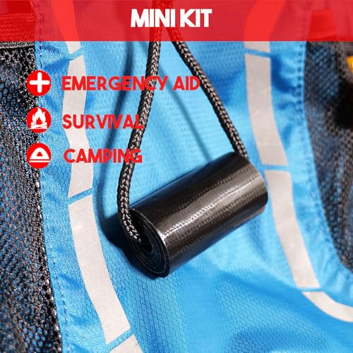Image of Mini Duct Tape - Heavy Duty Travel Size Rolls for Camping, Travel, Emergency, Cycling, Vehicle, Etc. 2 Inch x 16 Feet, Pack of 1, Black