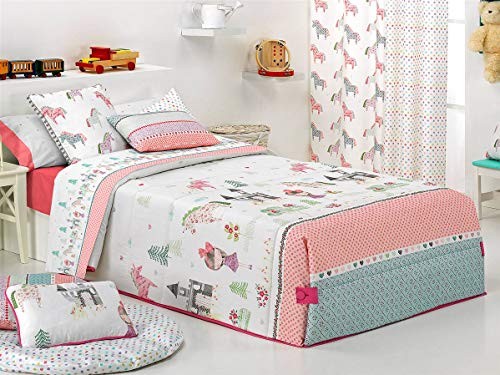 Lanovenanube Cañete - Conforter Fantasy A - Letto da 80 cm Letto 105