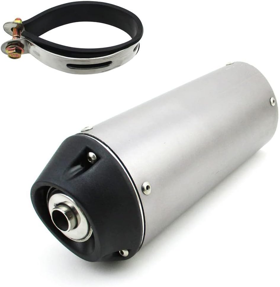 TC-Motor 38mm Mute Silence Quiet Exhaust Muffler For 125cc 140cc 150cc 160cc Pit Dirt Bike