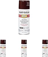 Vista 137 de Rust-Oleum 7776830 - Pintura en aerosol para prevención del óxido, 12 onzas, negro plano