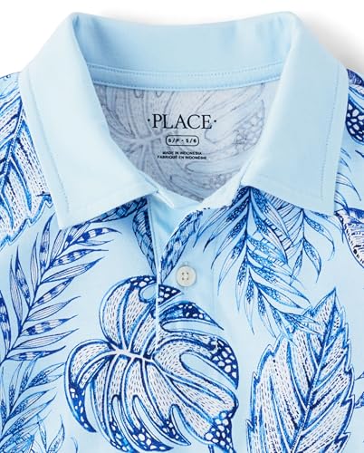 Image of The Children's Place Boys' Uniform Short Sleeve Pique Polo