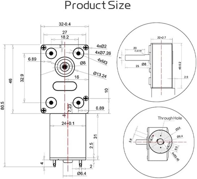 LLBOGRGGN 12Vブラケット 1RPM JGY370 タービンウォームDC減速電子スターター セルフロック式前進・後進速度付