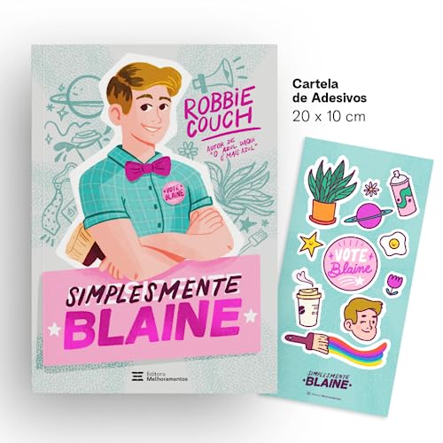 Simplesmente Blaine + Cartela de Adesivos