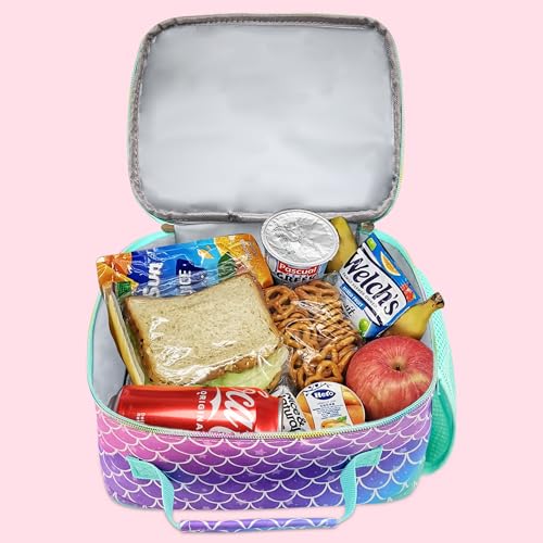 Image of RLGPBON Kids Lunch Bag,Insulated Lunch Box for Girls Boys,Lunch Bag Toddler Teen,School Daycare Cute Travel bags