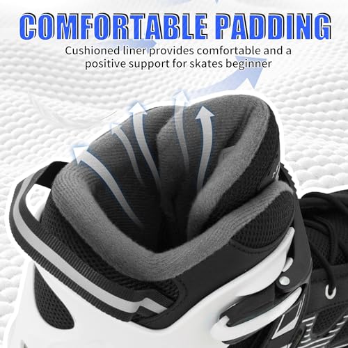Mammygol Adult Inline Skates For Men Women, Roller Skates With Carbon Steel Bearings thumb #4