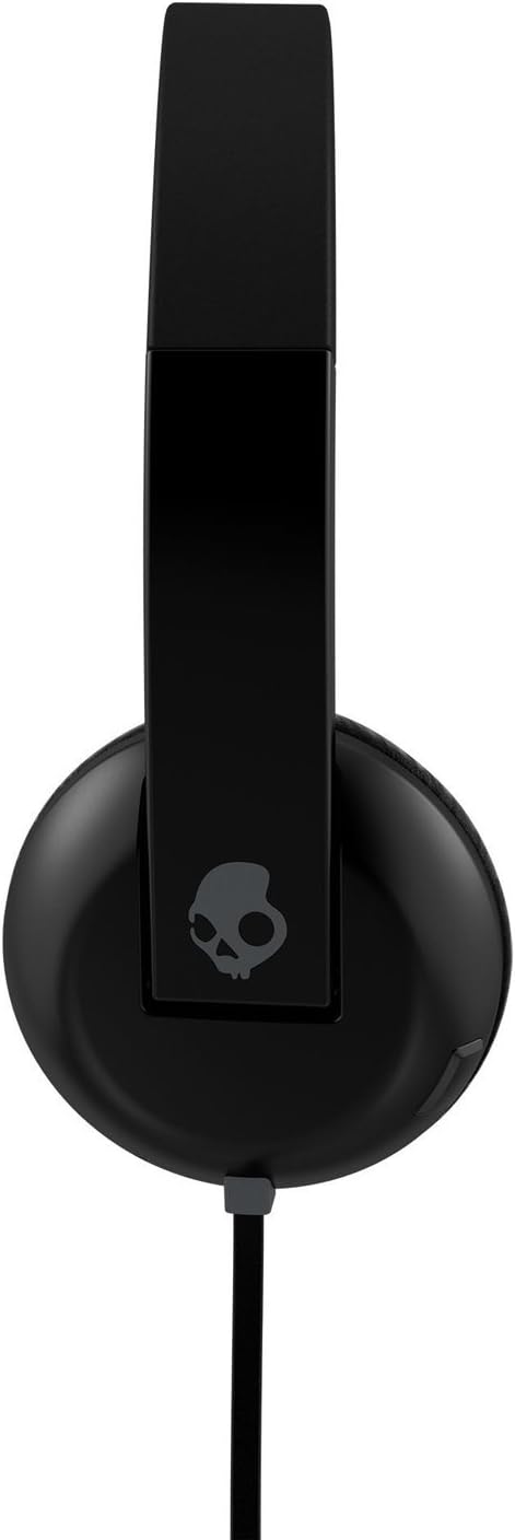 Skullcandy Uproar On-ear Headphones with Built-In Mic and Remote, Black (Renewed)