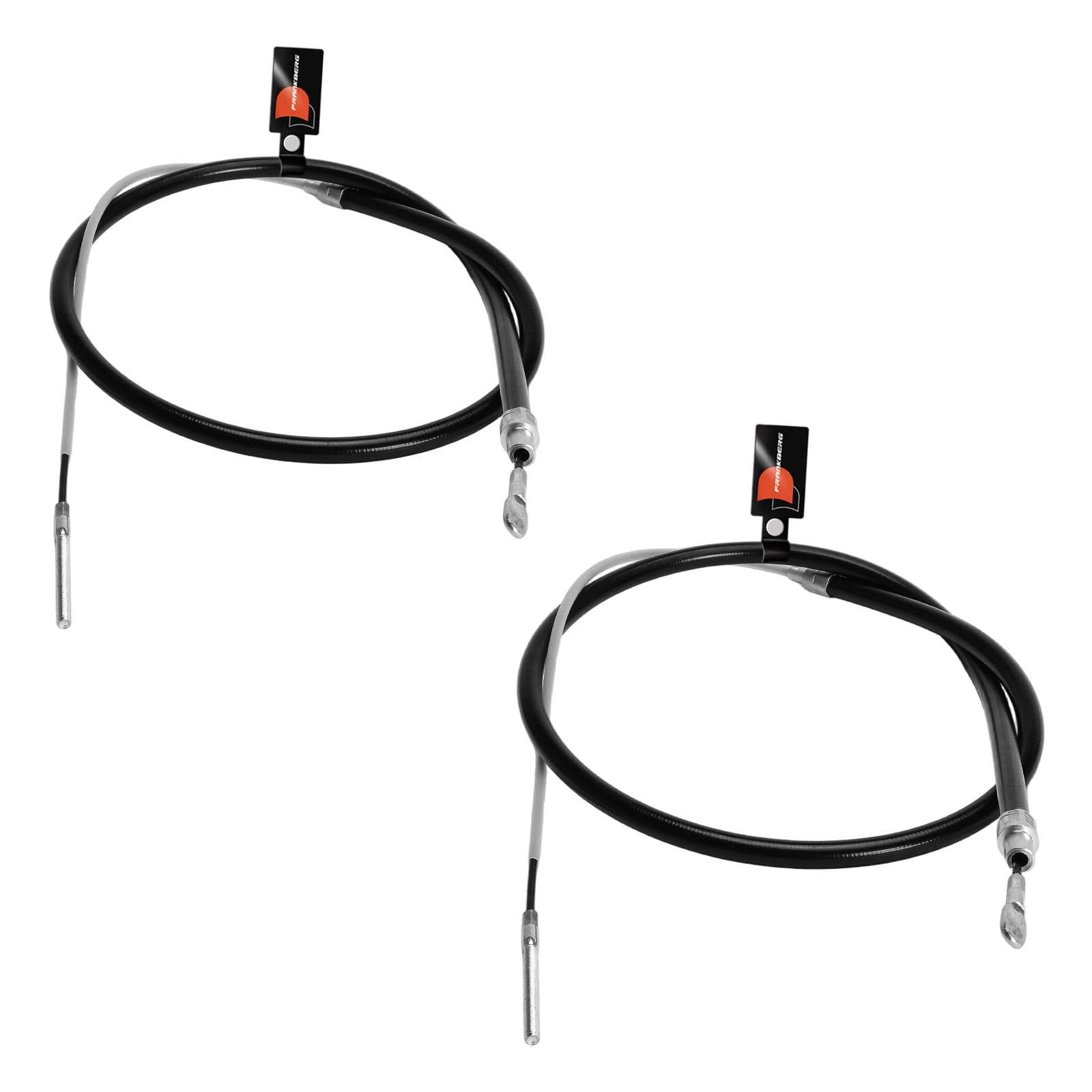 Frankberg 2x Handbremsseil Seilzug Hinten Links Rechts Kompatibel mit 3er Cabriolet E36 3er E36 3er Touring E36 3er Coupe E36 Replace# C95046