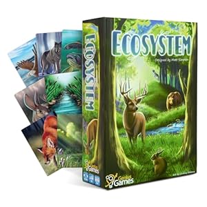Ecosystem – A Family Card Game about Animals, their Habitats, and Biodiversity – Card Game for Kids 10+ and Adults – Family Games – Kids Board Games for Environmental Science Class – Fun Board Games