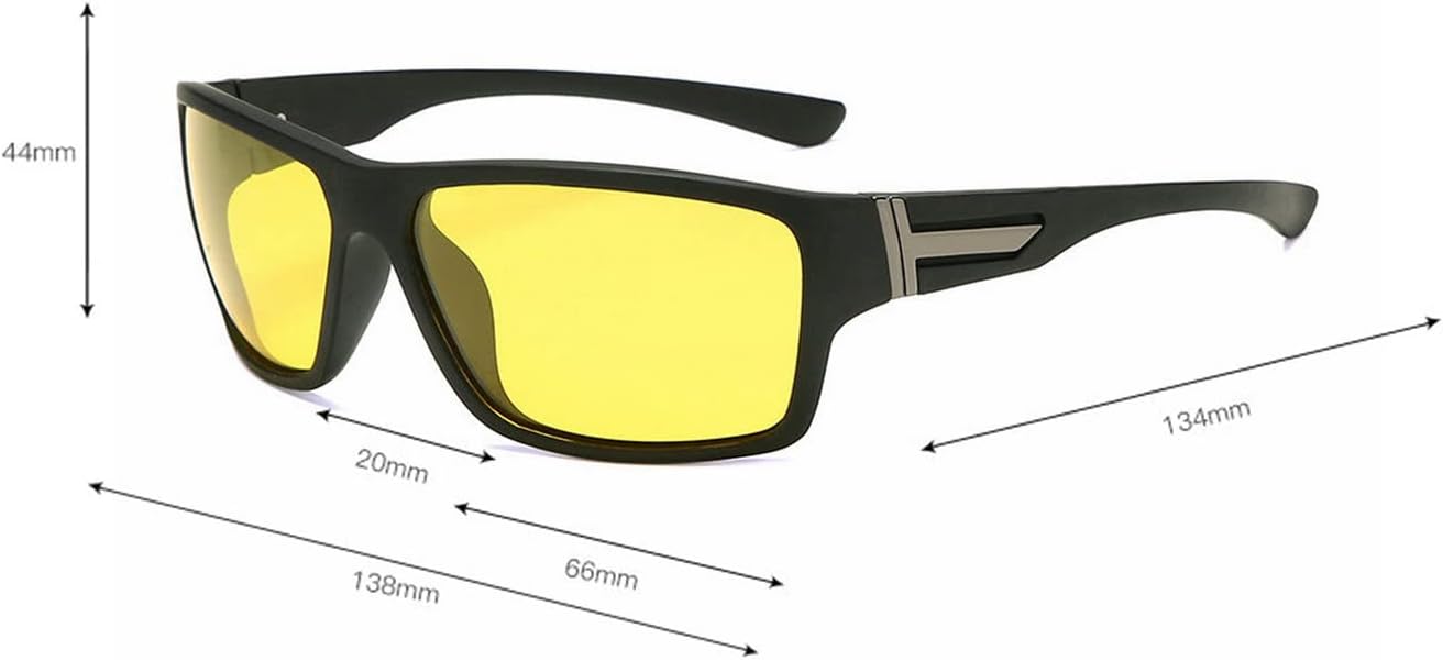 willochra Wrap Around Sports Night Vision Presbyopic Polarized Reading Sunglasses for Men Women Readers Goggles