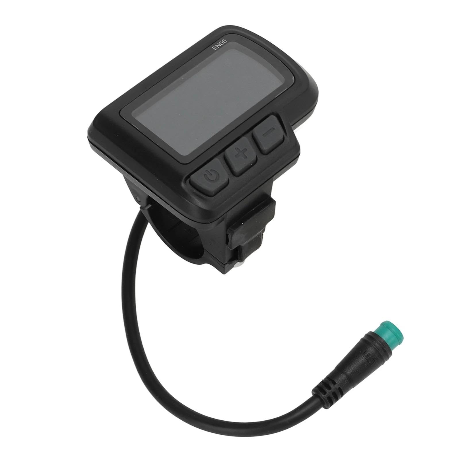 Compteur d'affichage LCD EN06 for Cycle électrique, avec Interface USB, Affichage de la Vitesse for Scooter électrique, connecteur résistant à l'eau