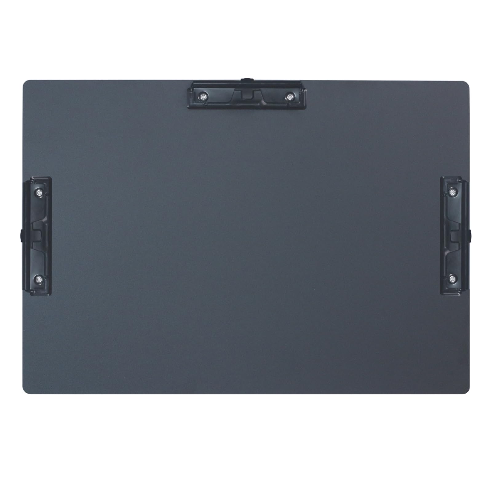 Acocony 11x17 Klemmbrett Drei Clip Aluminium mit Stifthalter Extra Groß Klemmbrett Vielseitig Super Hart 11x17 Klemmbrett Schwarz 1 Stück